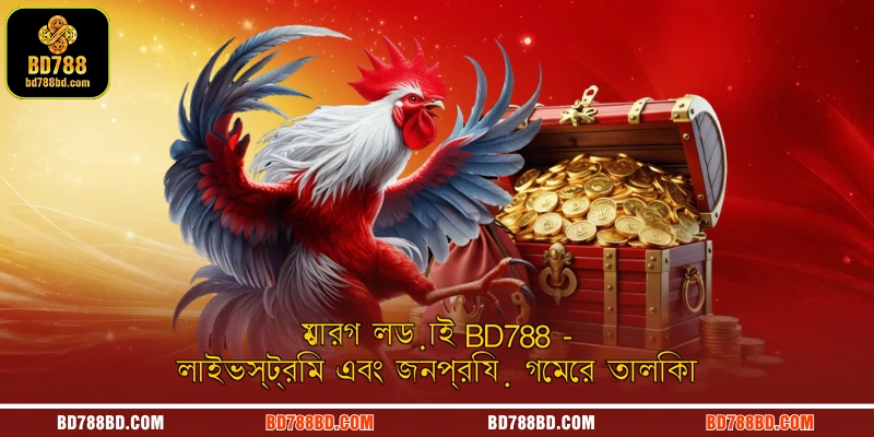 মোরগ লড়াই BD788 - লাইভস্ট্রিম এবং জনপ্রিয় গেমের তালিকা