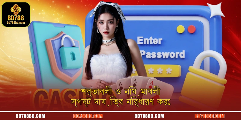 শর্তাবলী ও নিয়মাবলী স্পষ্ট দায়িত্ব নির্ধারণ করে