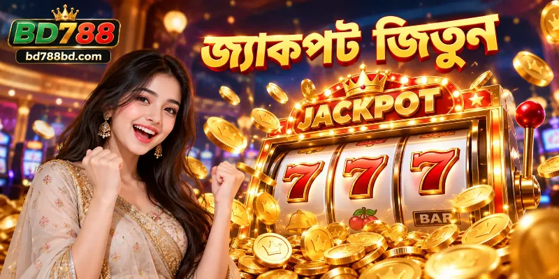 বাংলাদেশি খেলোয়াড়দের জন্য ৯৮.৫% উচ্চ আরটিপি এবং বিশাল স্লট গেম লাইব্রেরি প্রদর্শনকারী BD788 জ্যাকপট গেম।