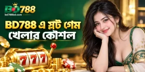 BD788 প্ল্যাটফর্মে স্লট গেম জেতার কৌশল, সঠিক গেম নির্বাচন এবং ব্যালেন্স সুরক্ষিত রাখার পদ্ধতি।