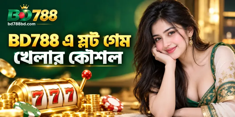 BD788 প্ল্যাটফর্মে স্লট গেম জেতার কৌশল, সঠিক গেম নির্বাচন এবং ব্যালেন্স সুরক্ষিত রাখার পদ্ধতি।